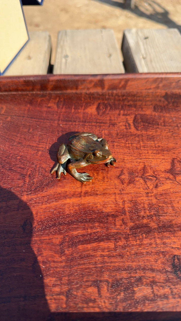 金蟾铜摆件美观大气，，，，，，，      ，，，