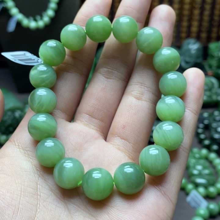 和田玉手串未镶嵌