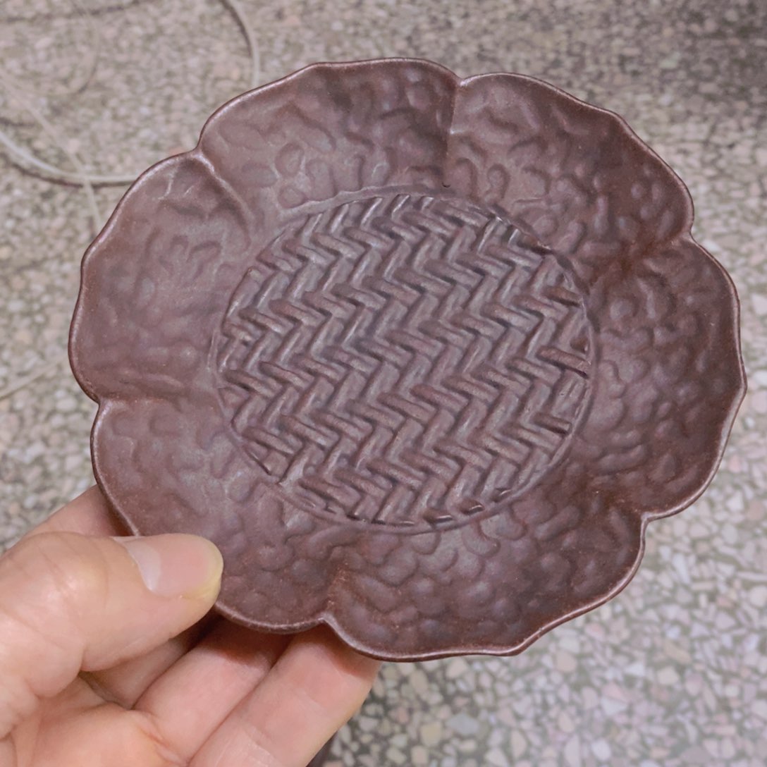 茶杯绿泥紫砂紫砂