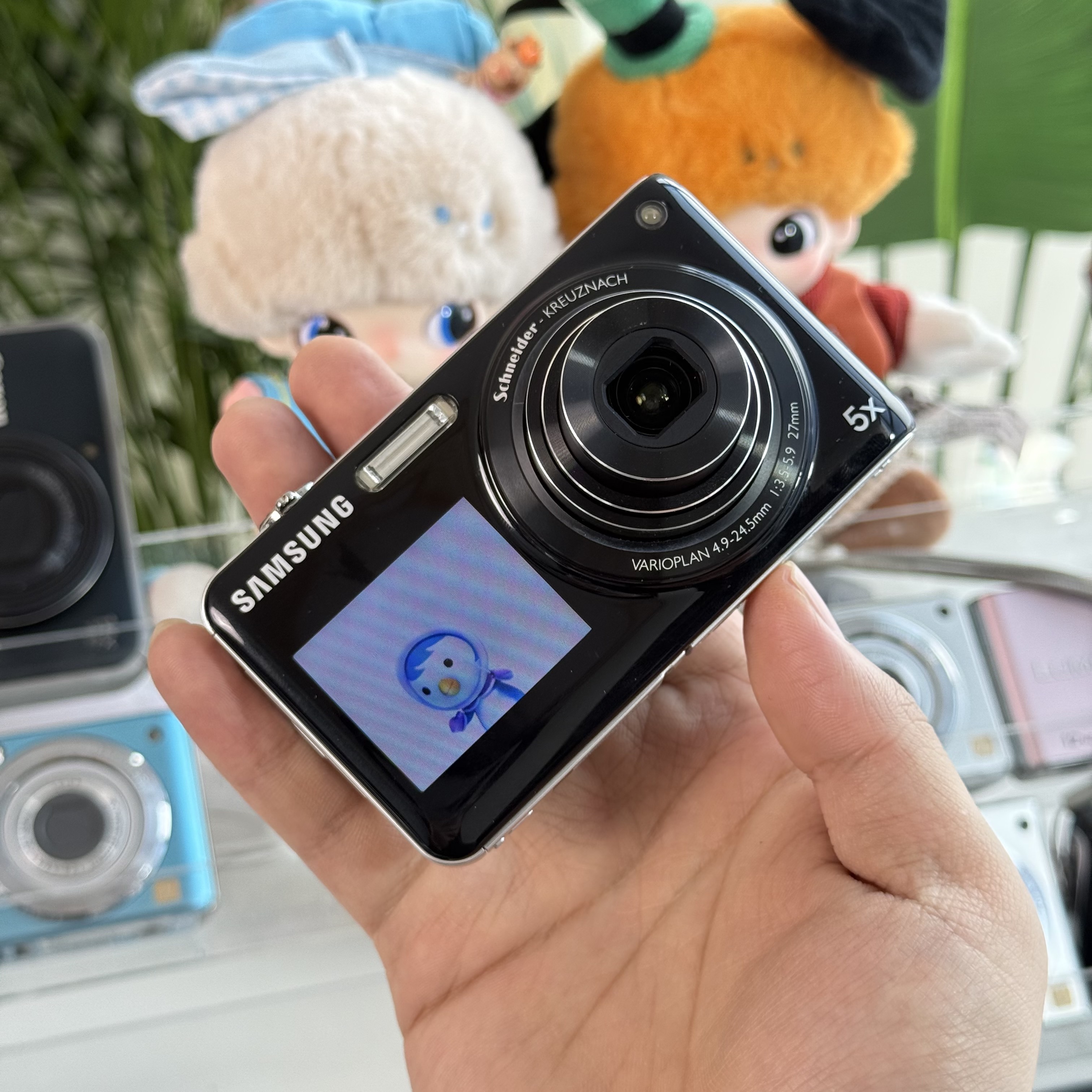 9新 Samsung/三星 三星st600双面屏可自拍冷白皮柔焦带配件