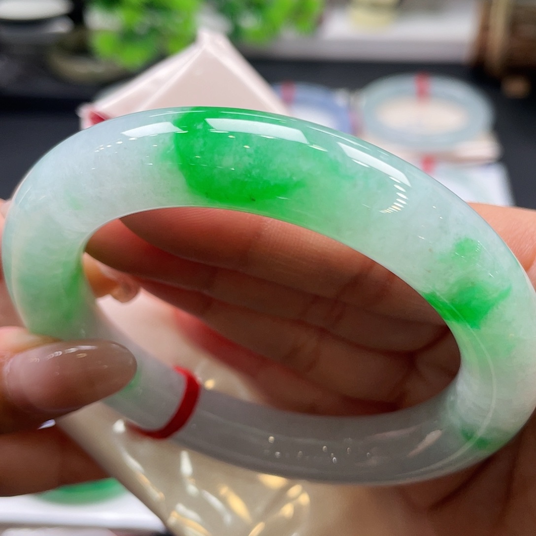 未镶嵌手镯翡翠38号59