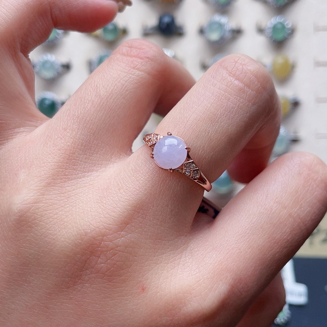 翡翠戒指未镶嵌戒指