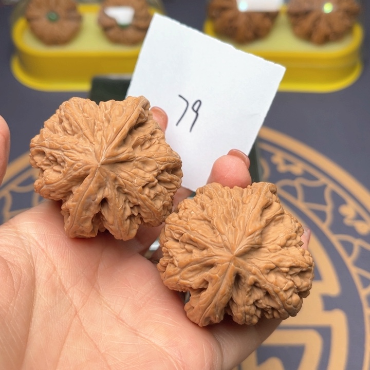 文玩核桃把件45大粗筋