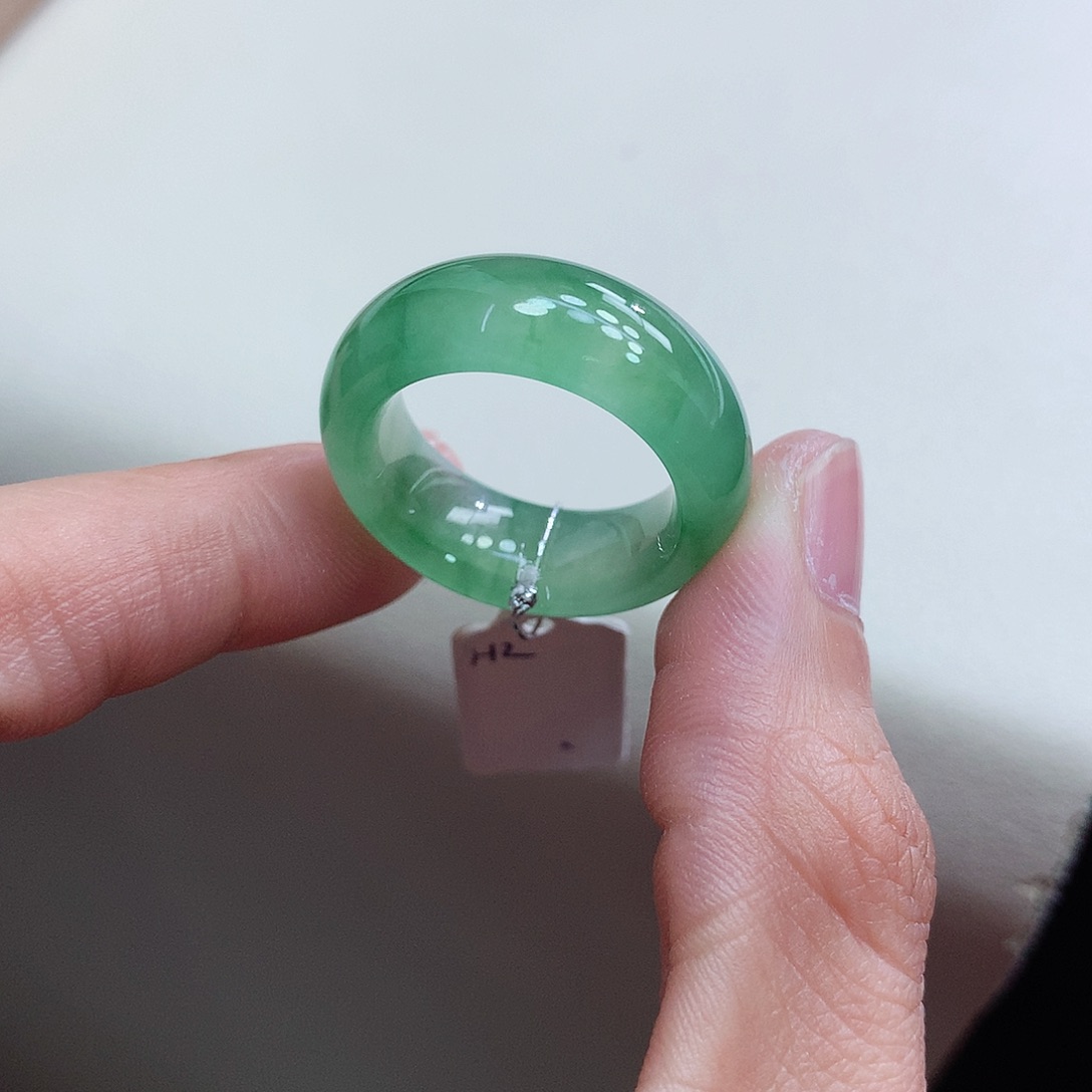 未镶嵌戒指翡翠18-19号