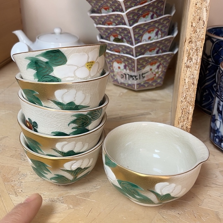 瓷片019 一人直播，看品直播间说序号