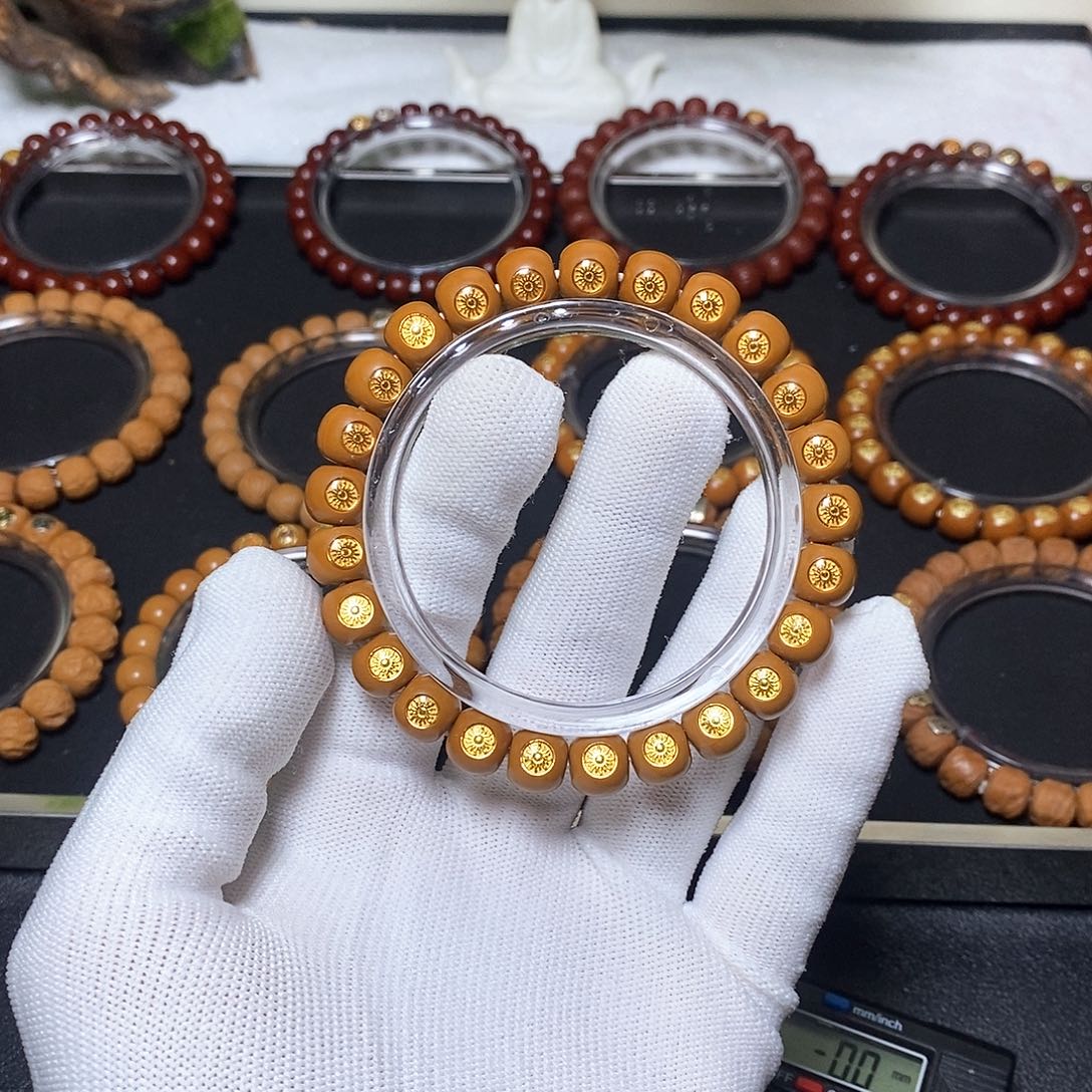 手串猴头核桃全品无暇满镶嵌老邢10左右