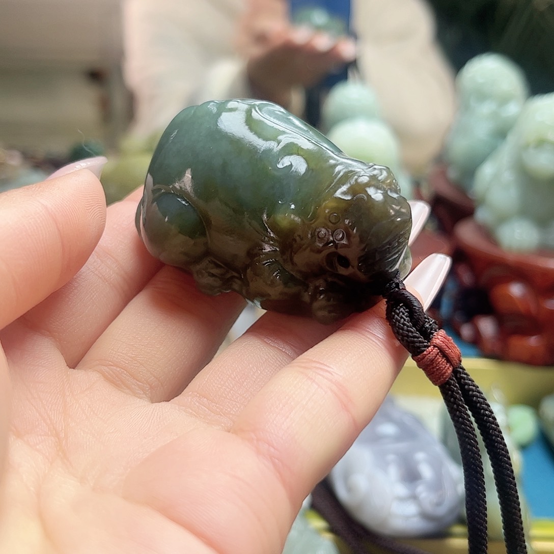 和田玉颈饰未镶嵌渃*