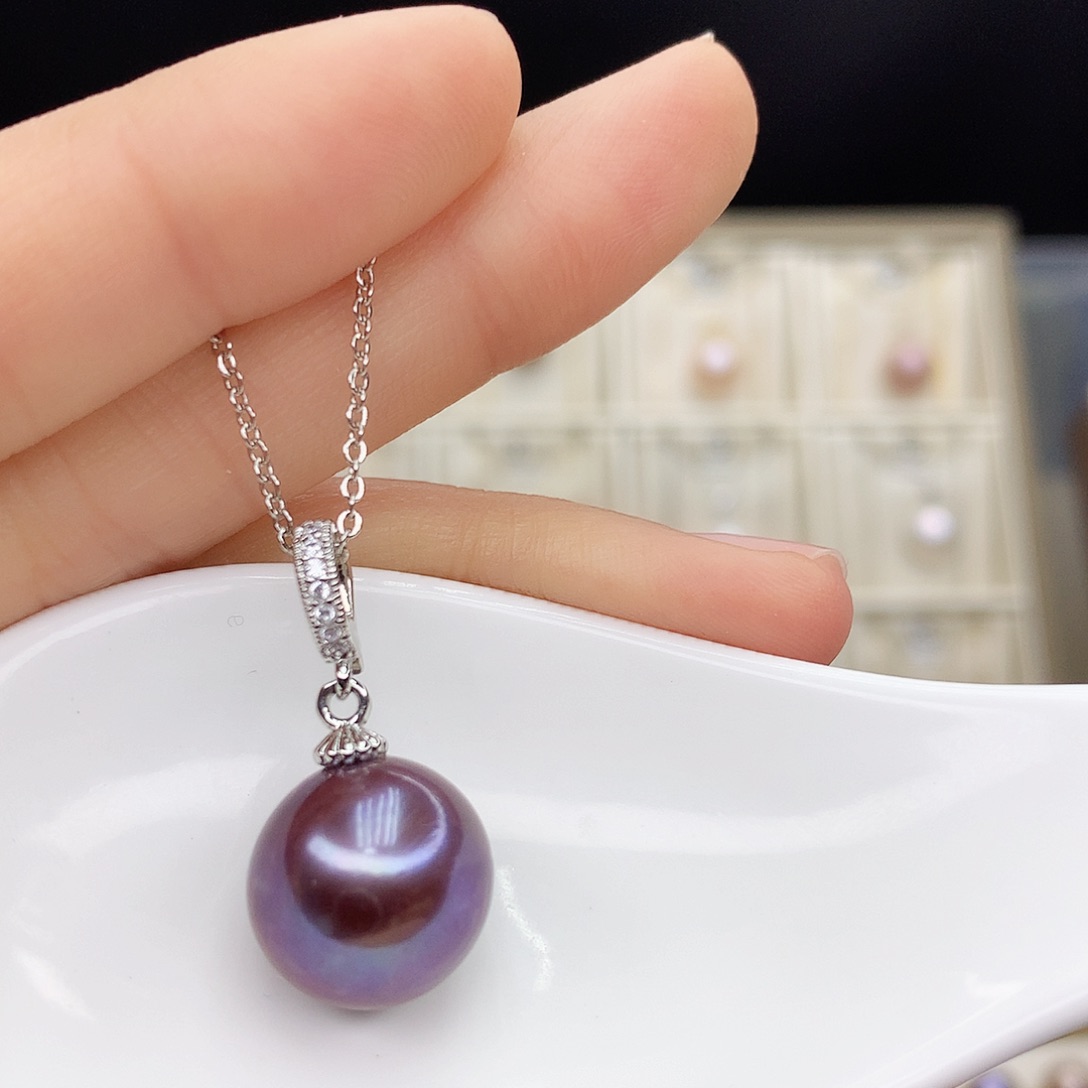 淡水珍珠颈饰合金