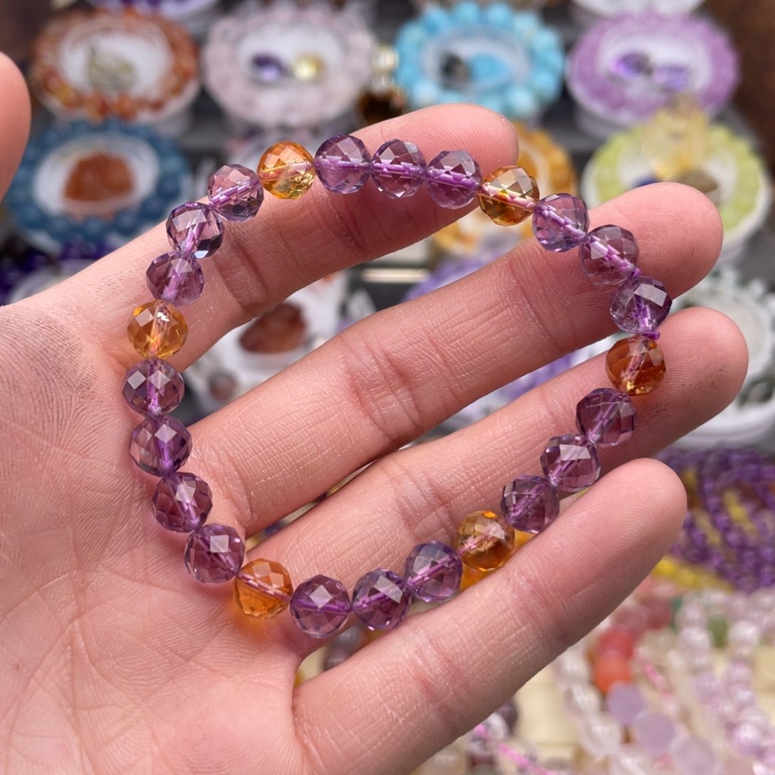 水晶手链未镶嵌天然