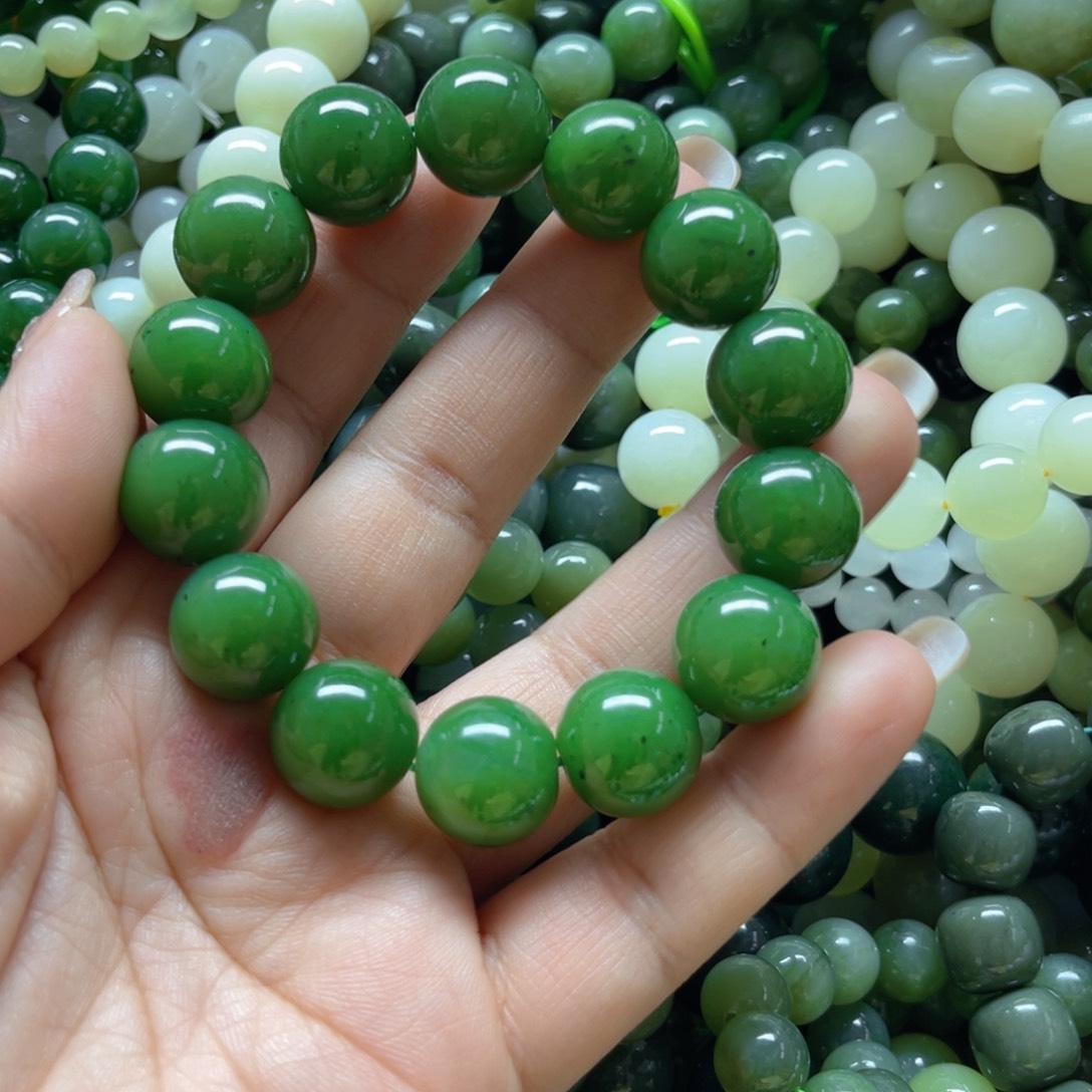 和田玉手链未镶嵌