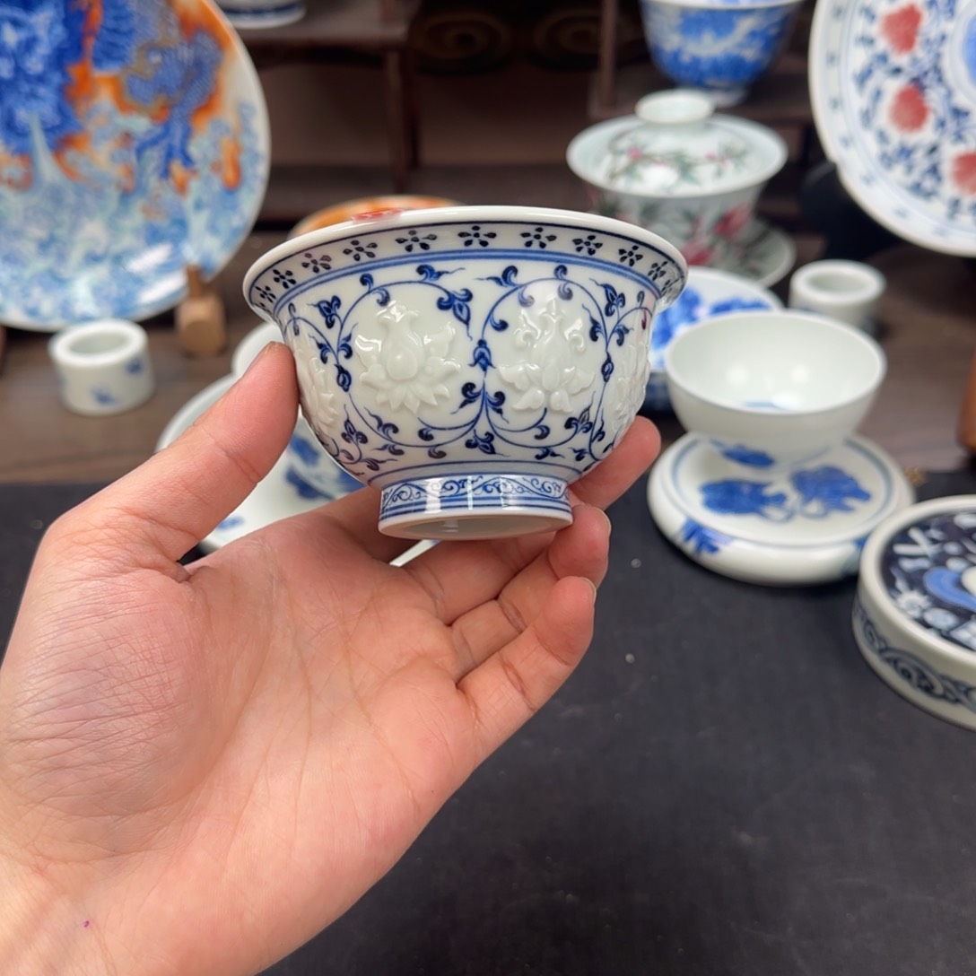 杯J**_景德镇手工手绘陶瓷