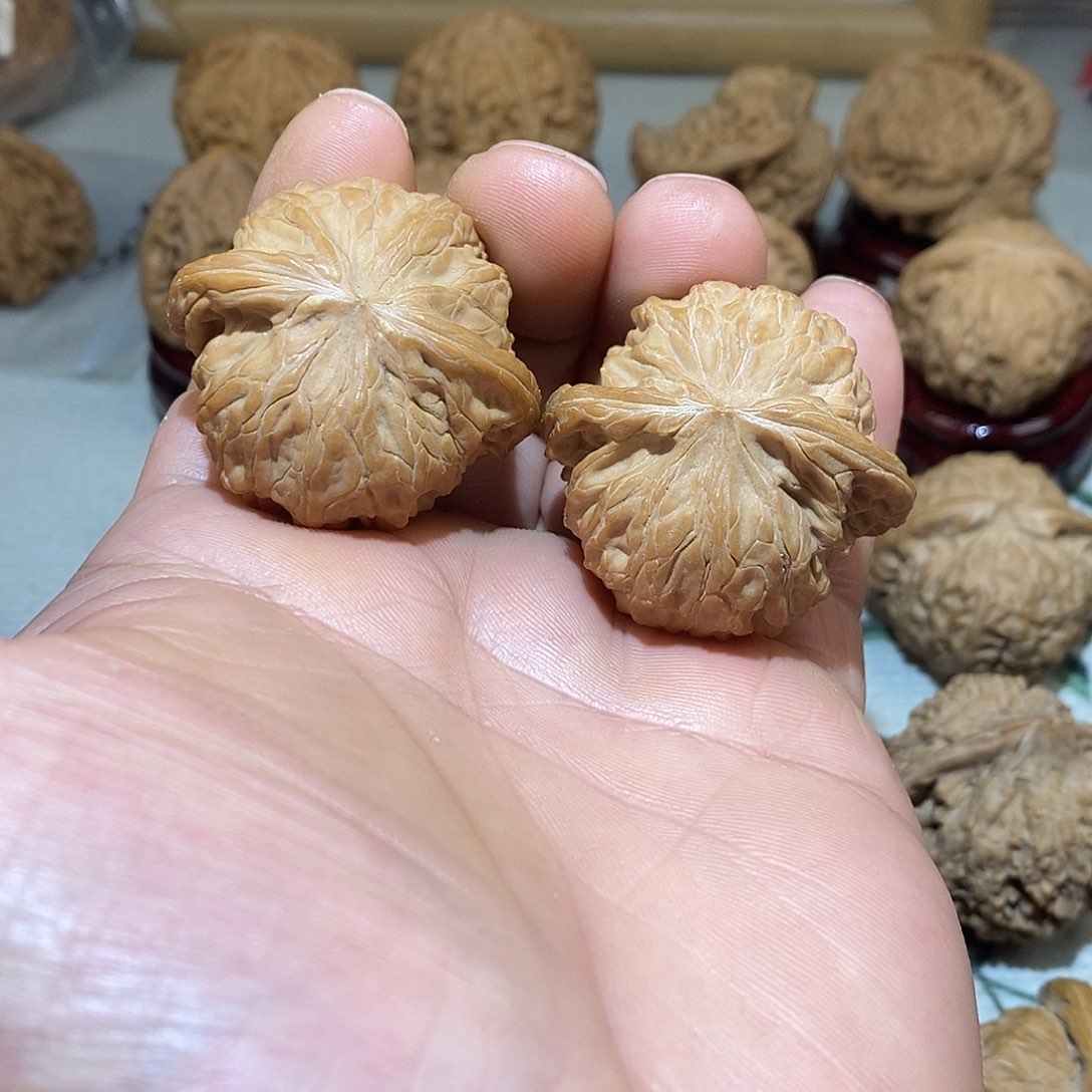 文玩核桃把件40尺磨盘