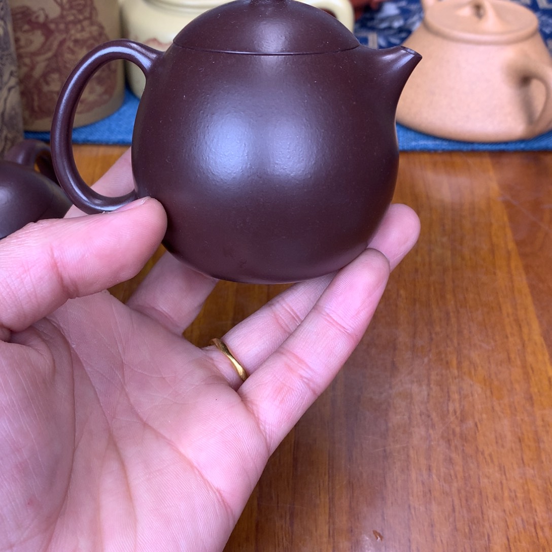 紫砂茶杯原矿紫砂