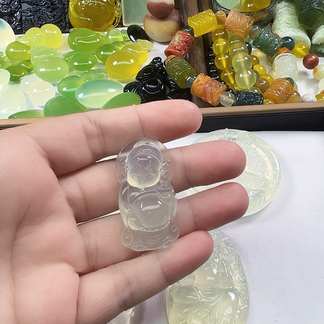 火***心岫玉未镶嵌吊坠(不含链)