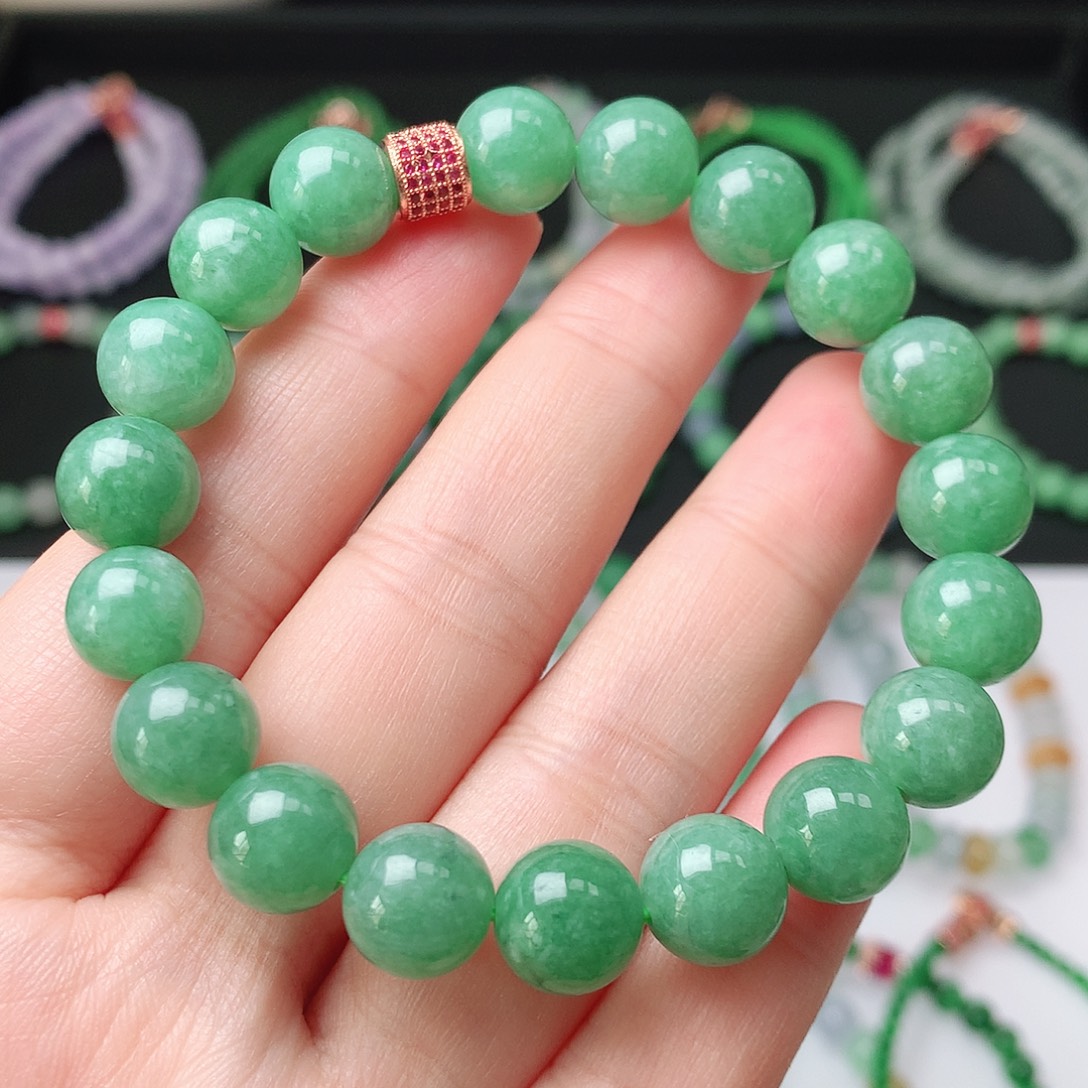 翡翠未镶嵌手链翡翠