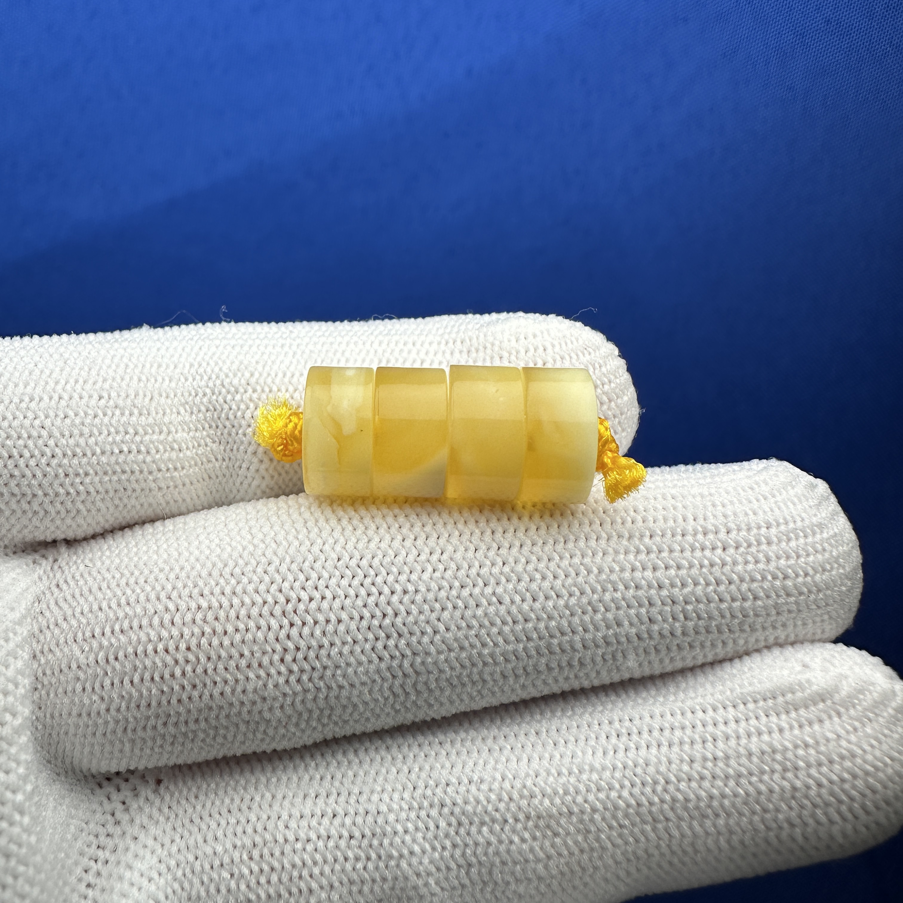 J3226天然俄料蜜蜡 隔片套装10.3mm一物一图实物拍摄假一罚十