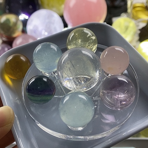 水晶珠宝半成品未镶嵌A****733号