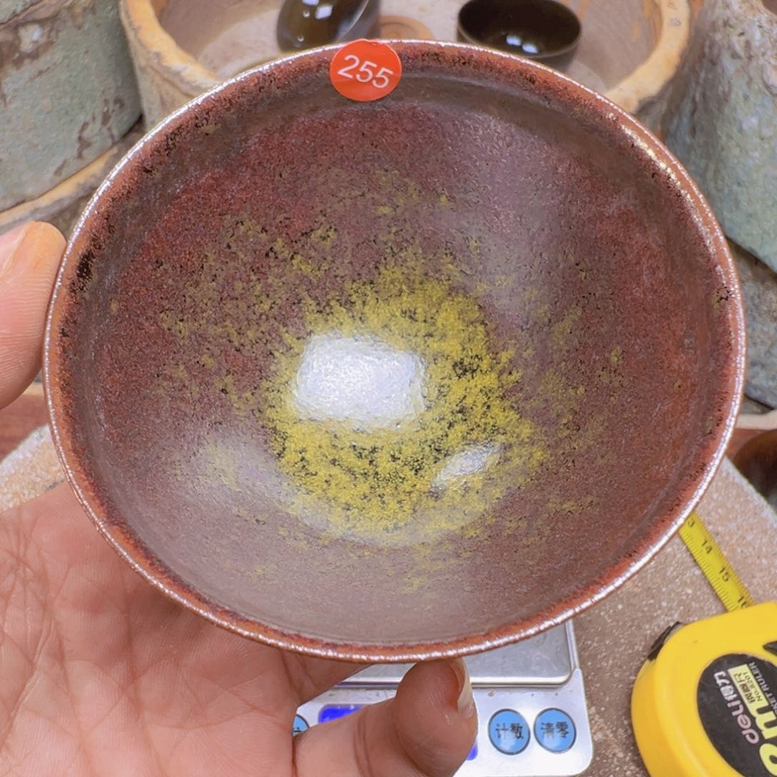 茶盏255 建窑建盏青钰龙窑