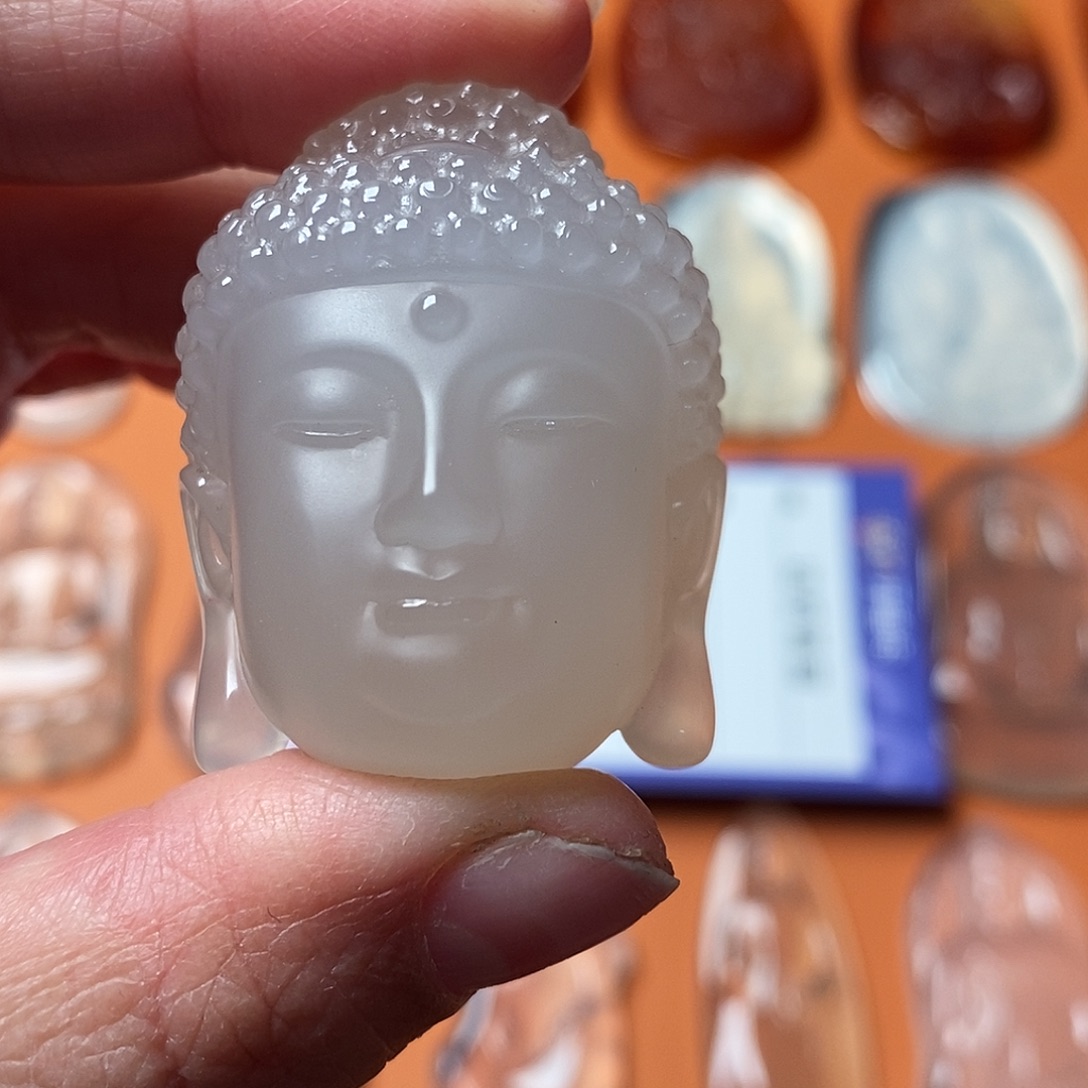 股***乐玛瑙/玉髓未镶嵌颈饰