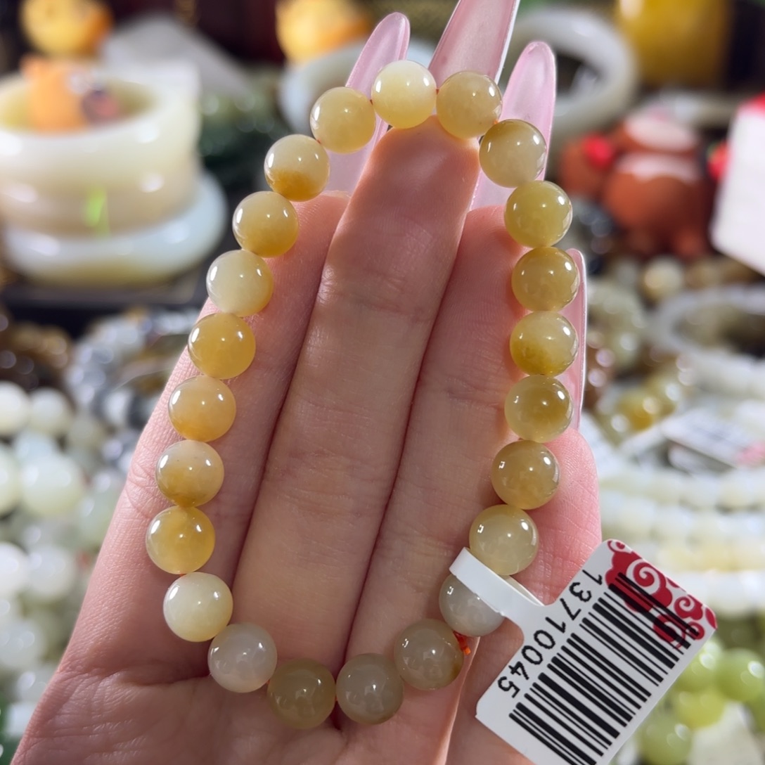 和田玉未镶嵌手链232