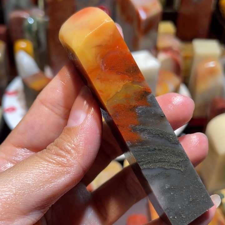 浮***闲印石寿山石素章印石