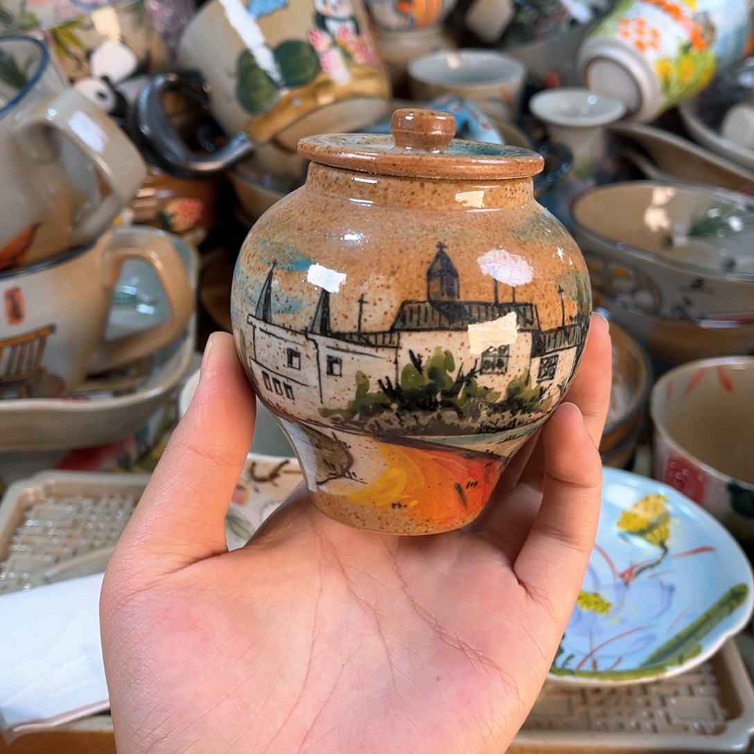 景德镇手工手绘杯