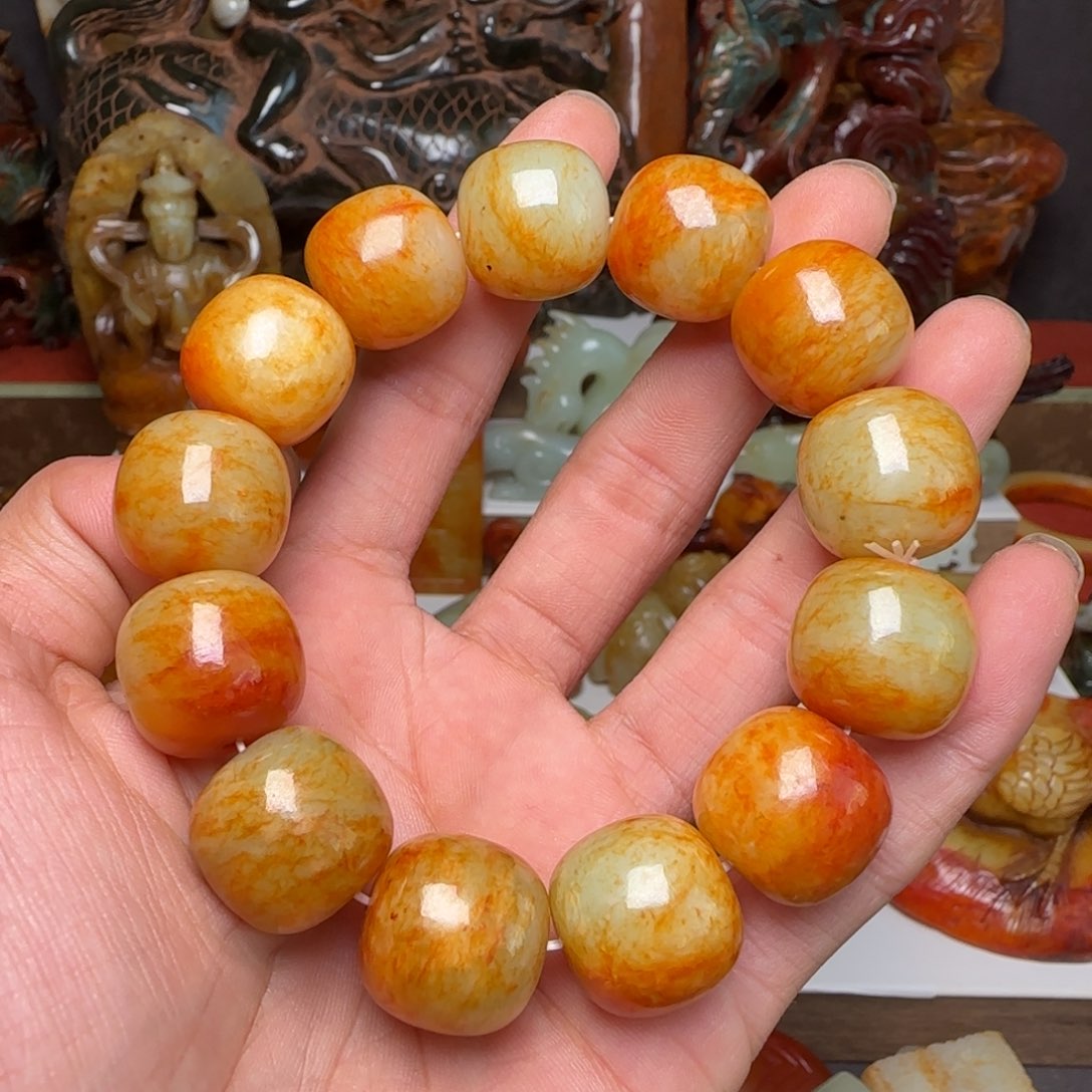 超***人和田玉未镶嵌挂件