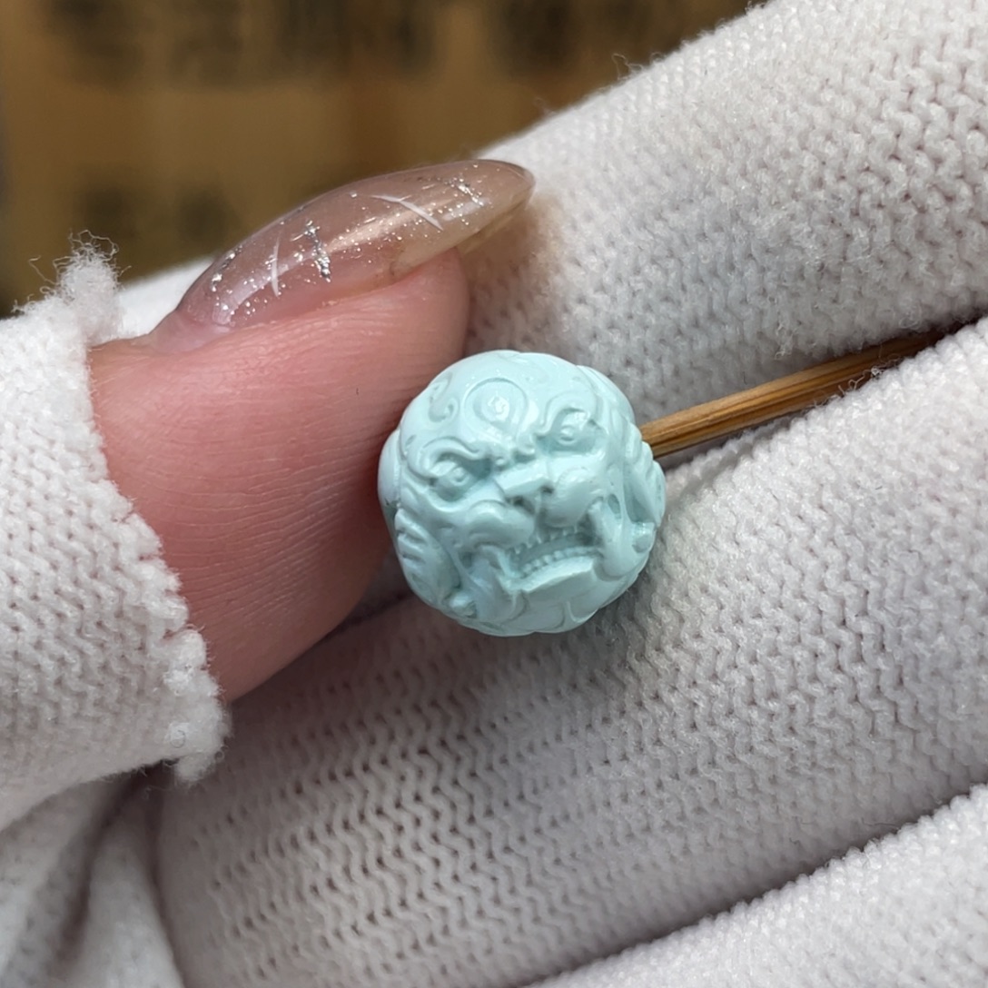 绿松石未镶嵌挂件