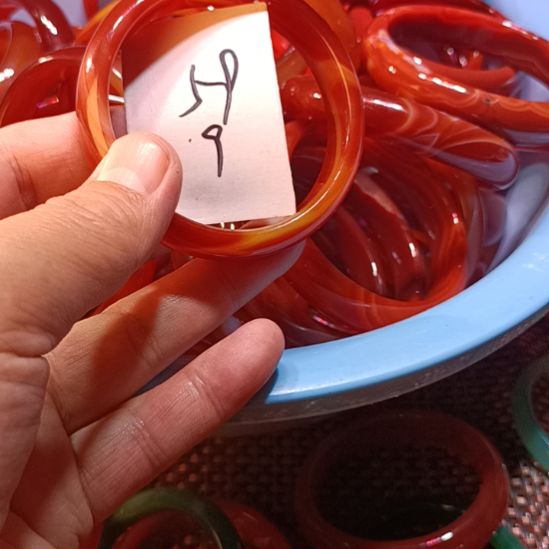 玛瑙/玉髓未镶嵌手镯