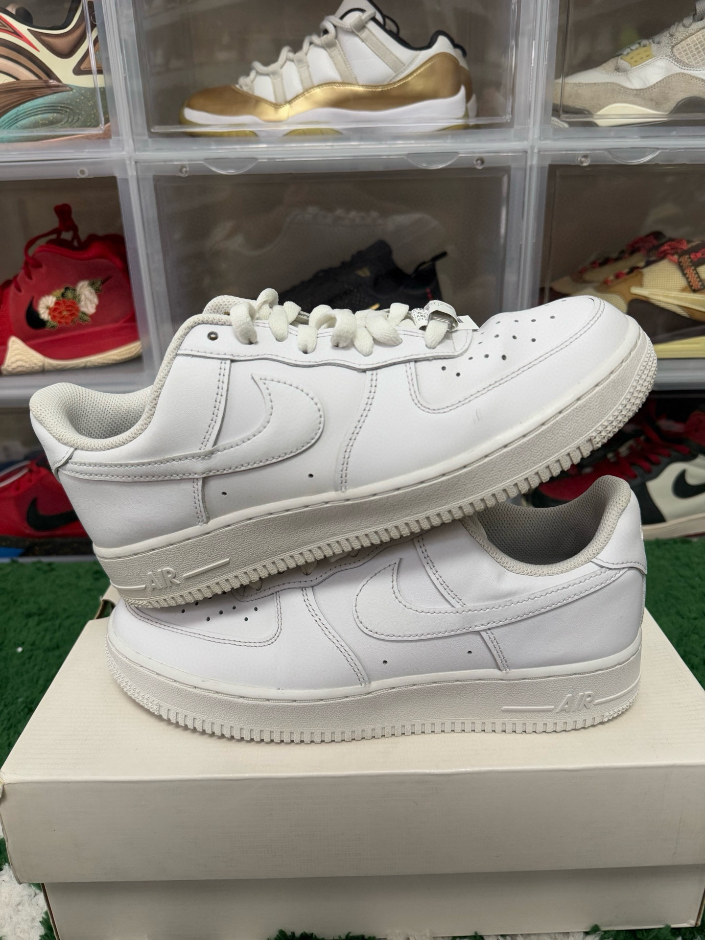 90新 maje 42码/af1纯白休闲鞋/二手正品