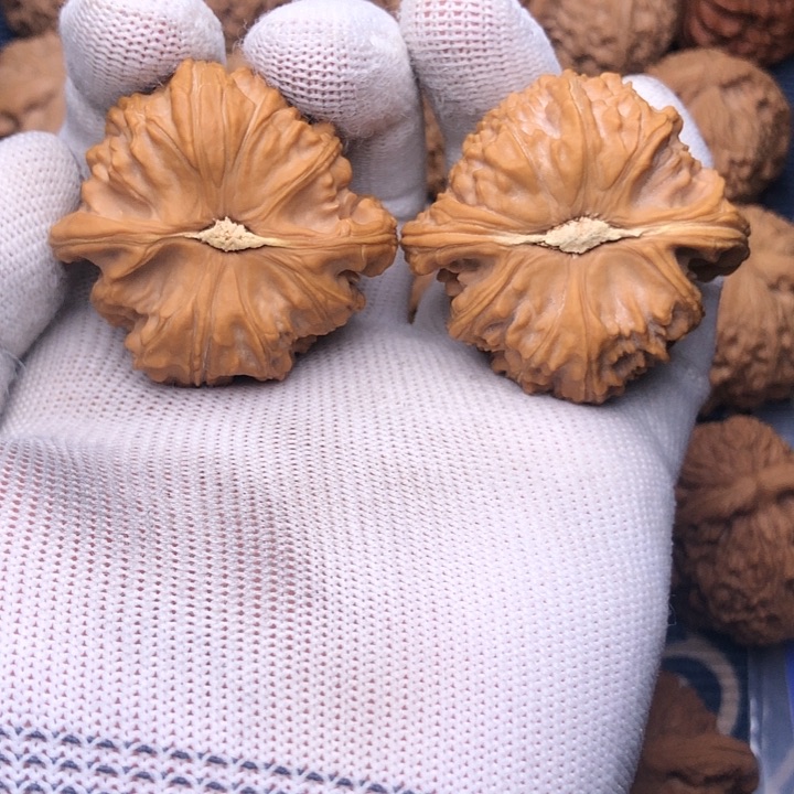 文玩核桃吊坠凉****?白狮子