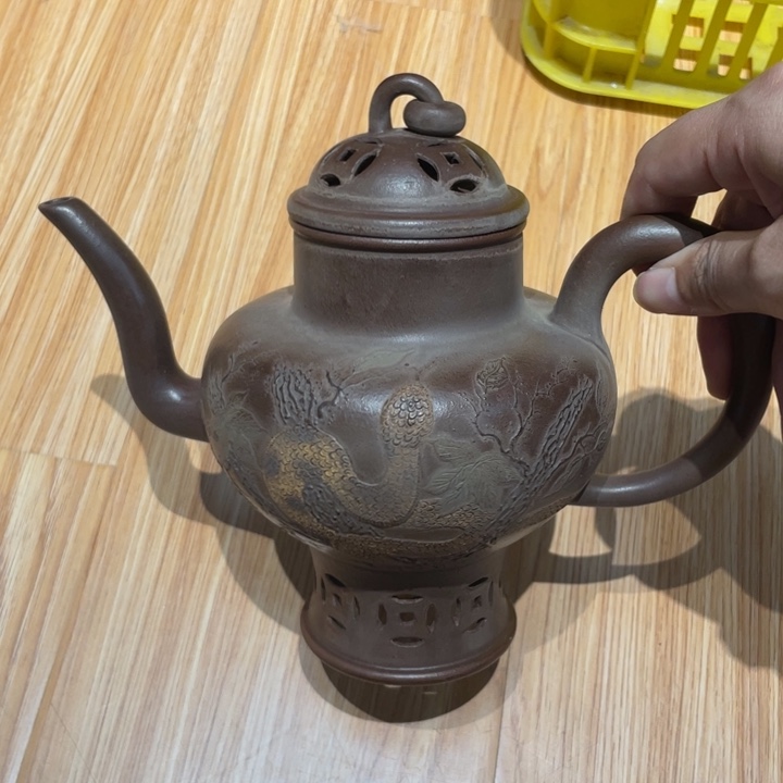 陈***三茶壶紫砂宜兴紫砂壶