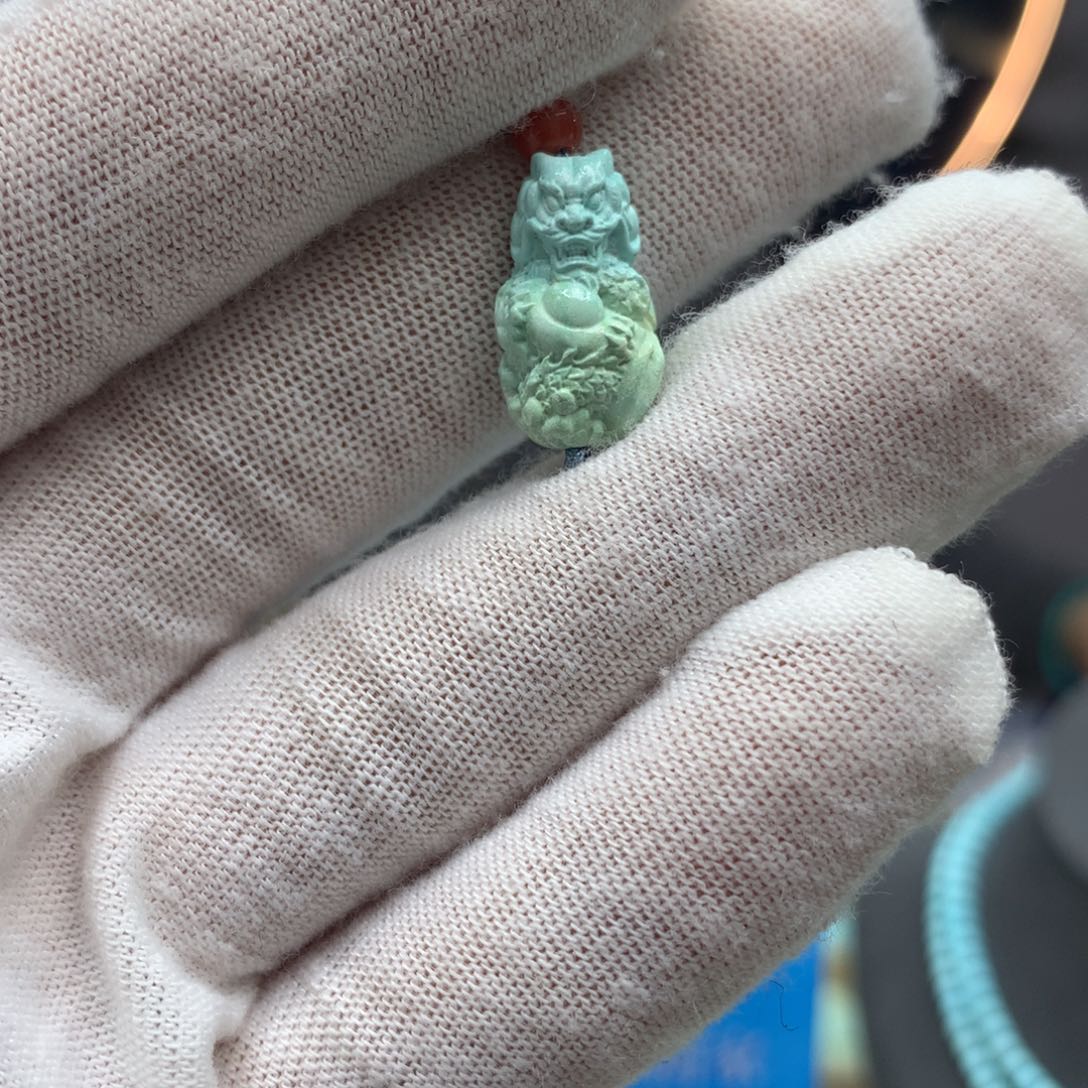 绿松石挂件未镶嵌