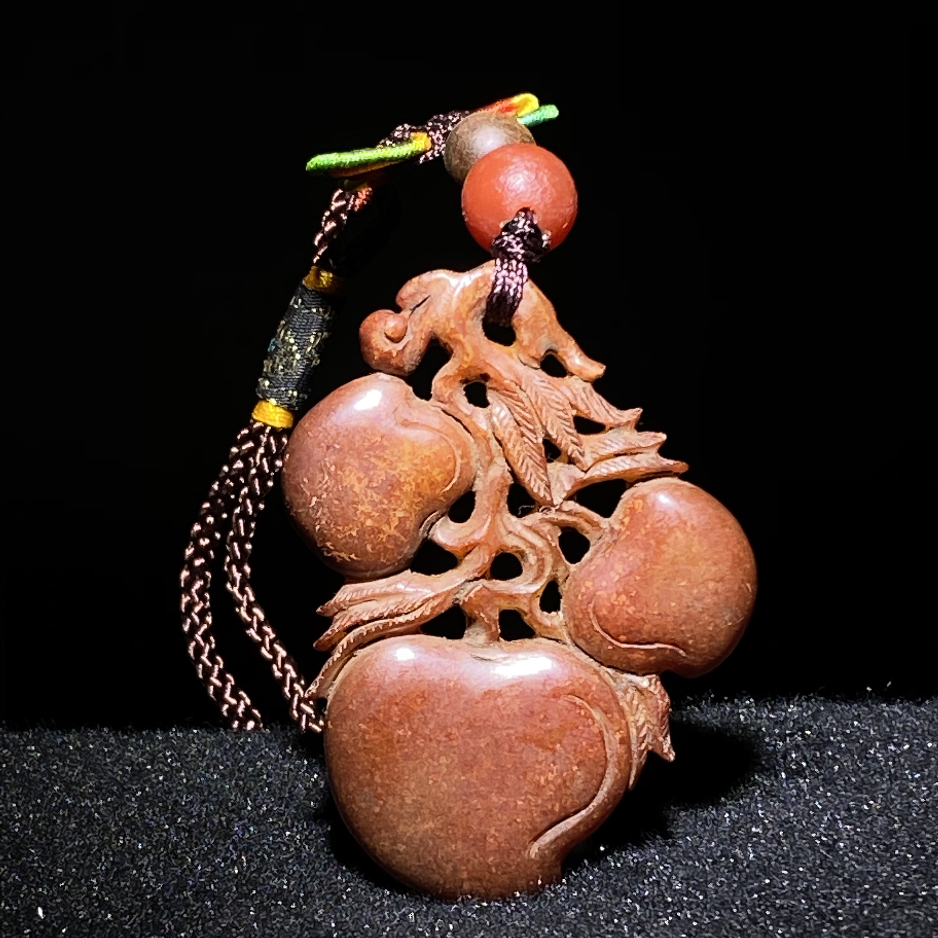 臻藏（8a）和田玉福寿挂件2412310071