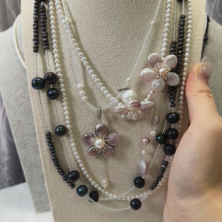 冰***冰颈饰未镶嵌淡水珍珠