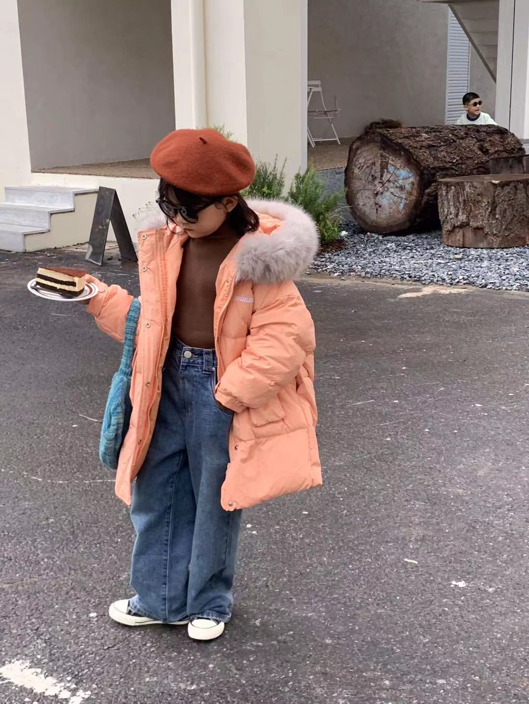 童装外套棉服大版男女中性500-600