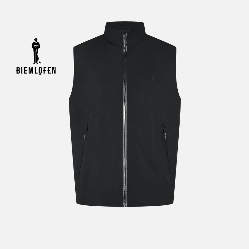 比音勒芬高尔夫秋冬新款男士休闲运动净色恒温保暖高尔夫球服