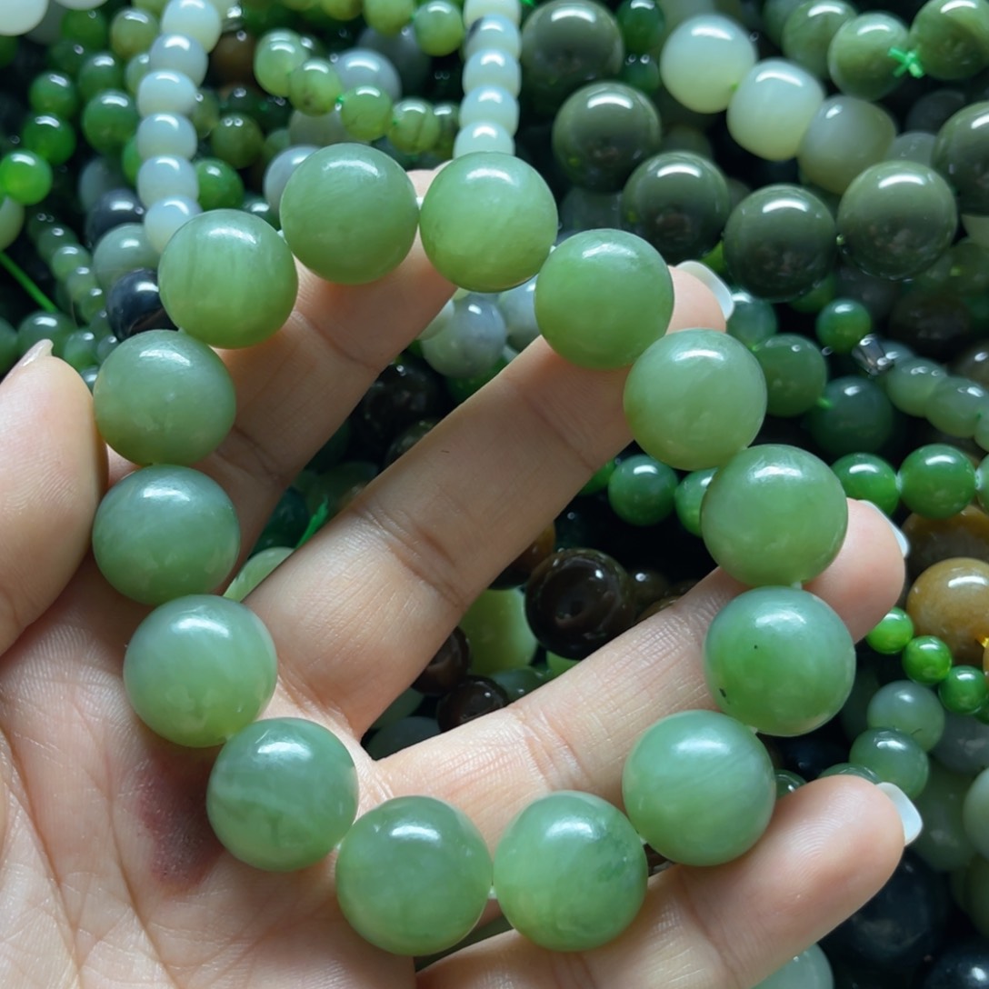 和田玉手链未镶嵌