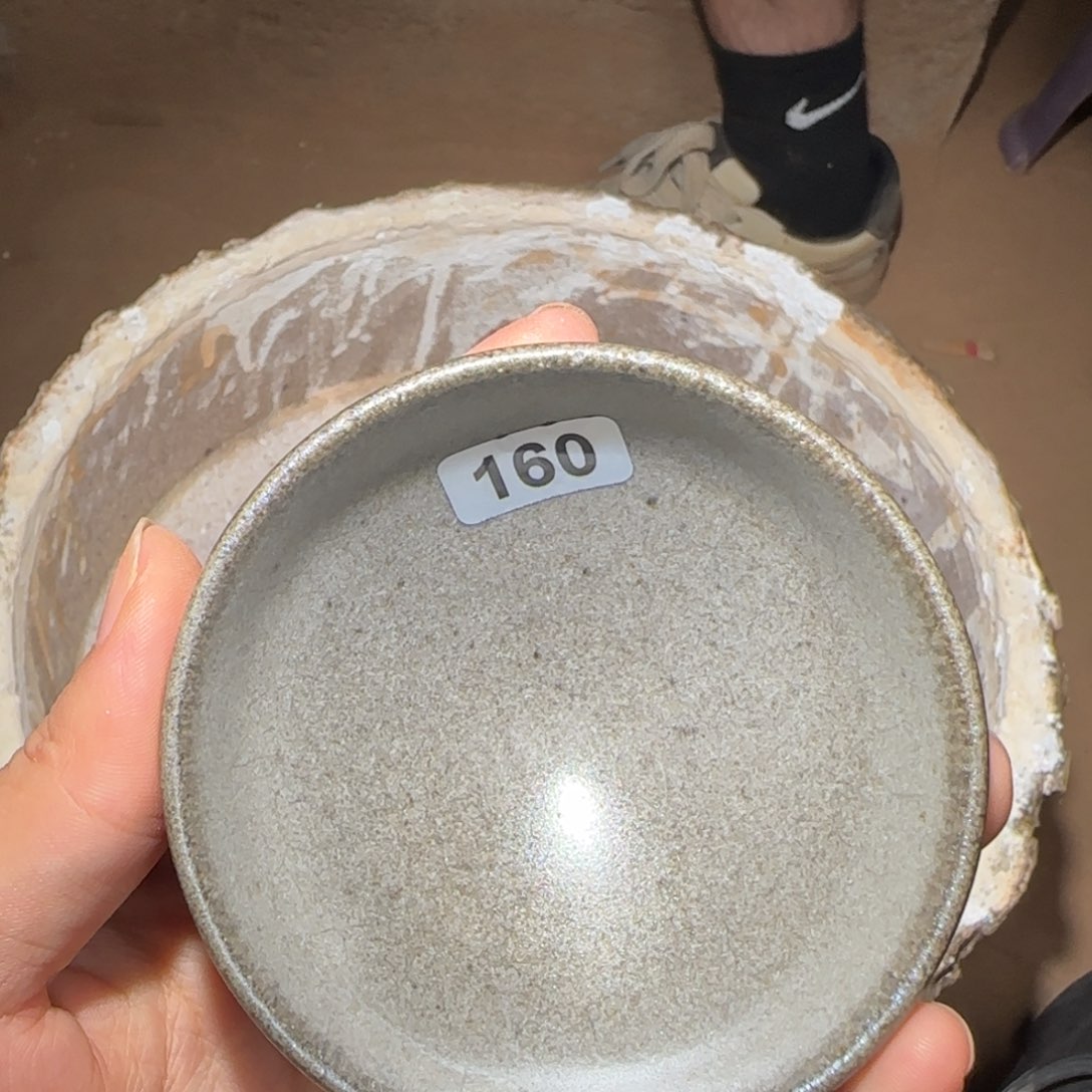茶盏开窑柴烧原矿原釉160