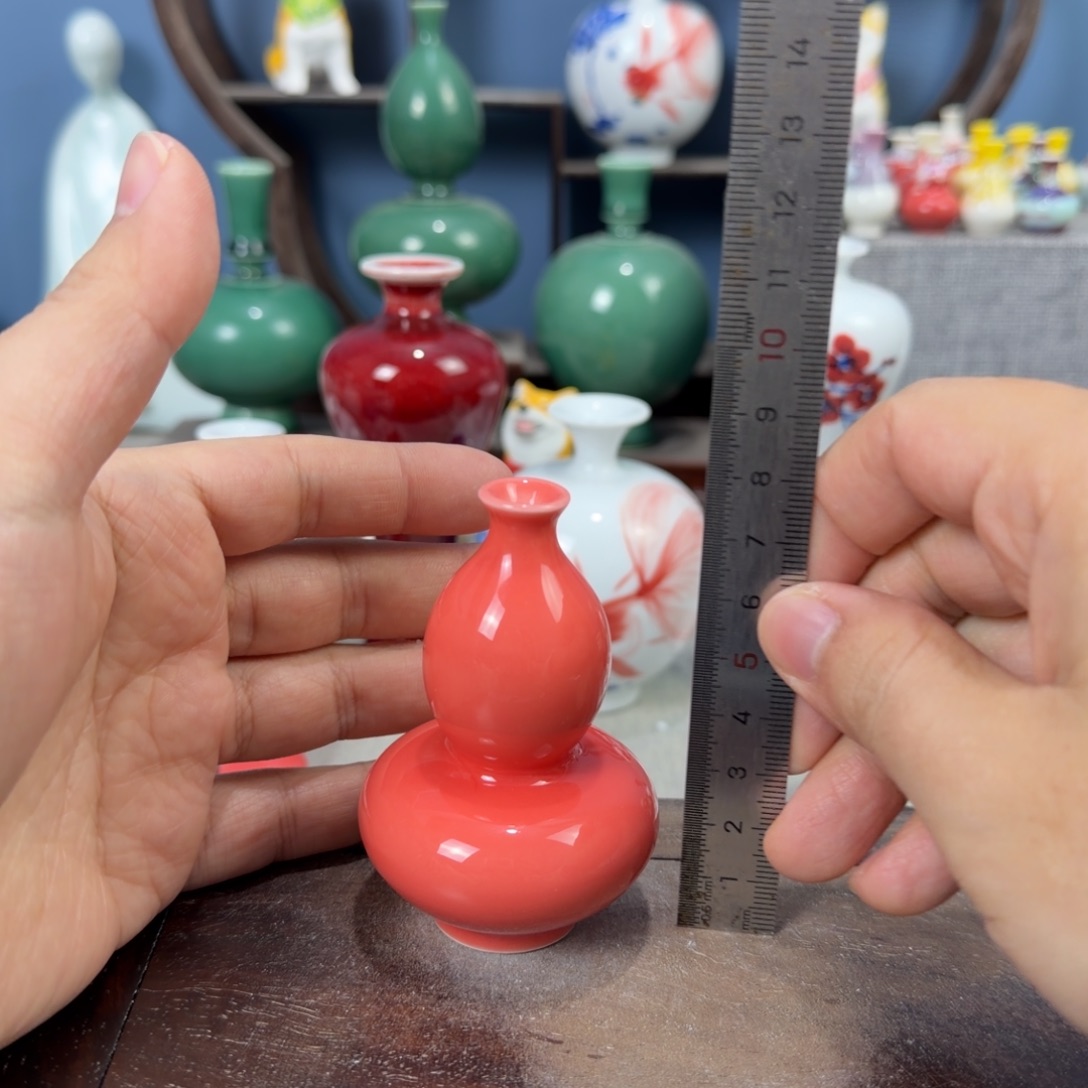 陶瓷手工小花器摆件