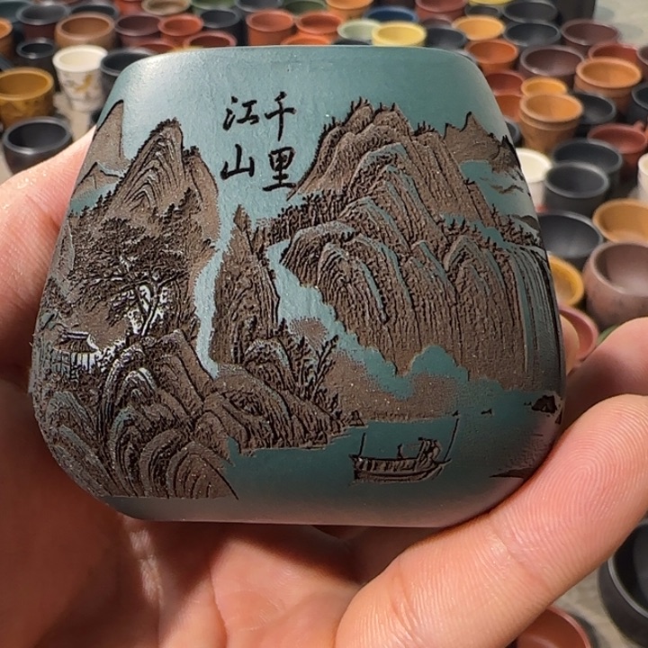 茶杯紫砂全手工制作工艺