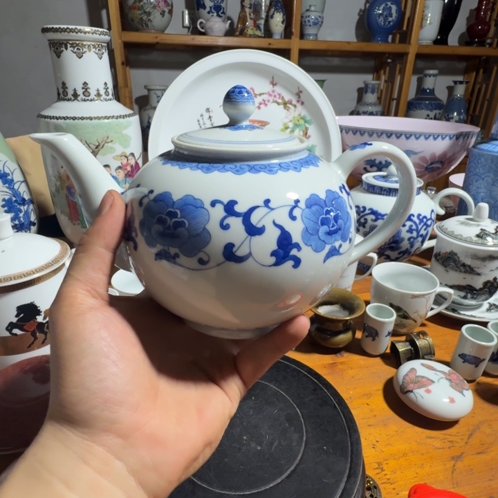 小***杜摆件景德镇陶瓷艺术