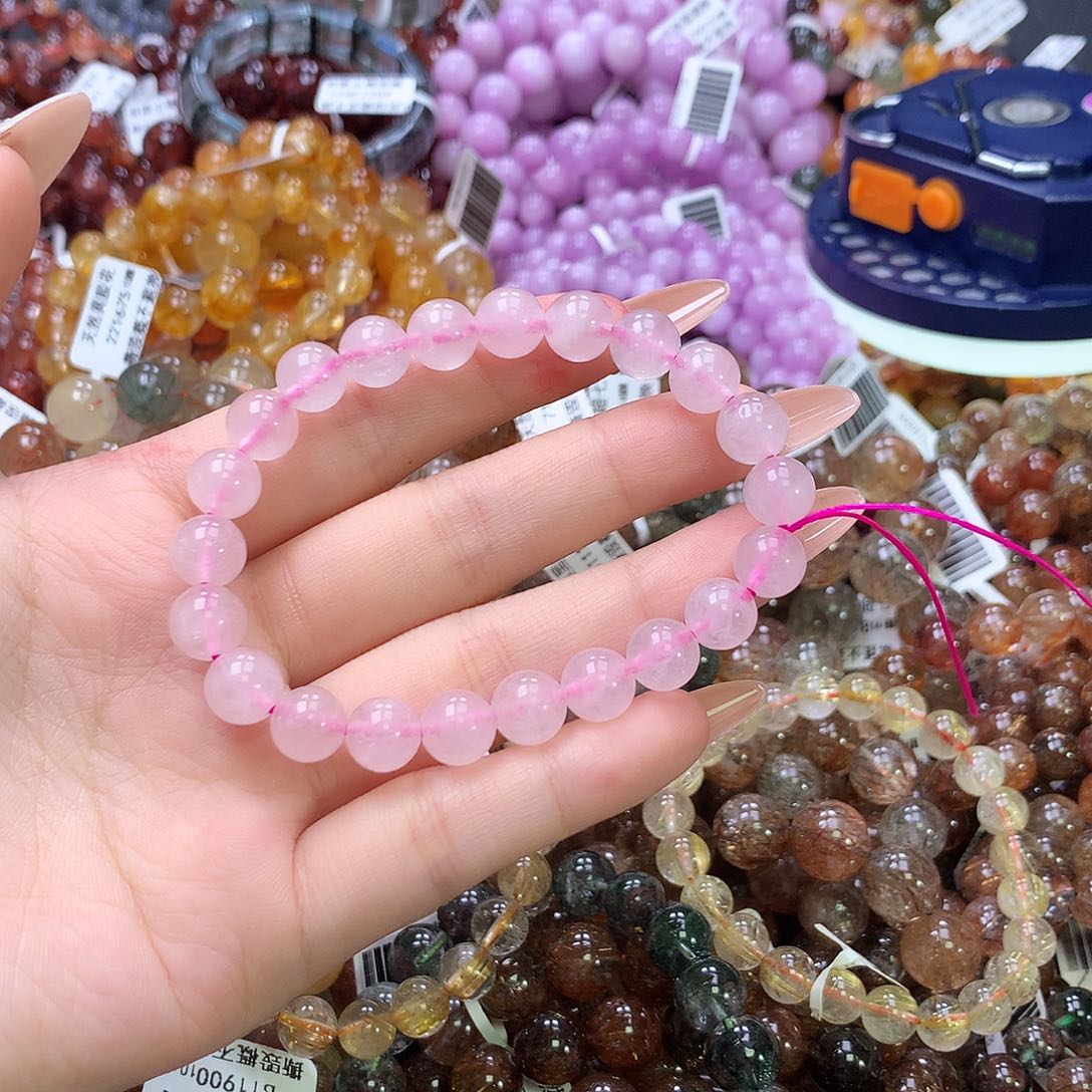 水晶手链未镶嵌，