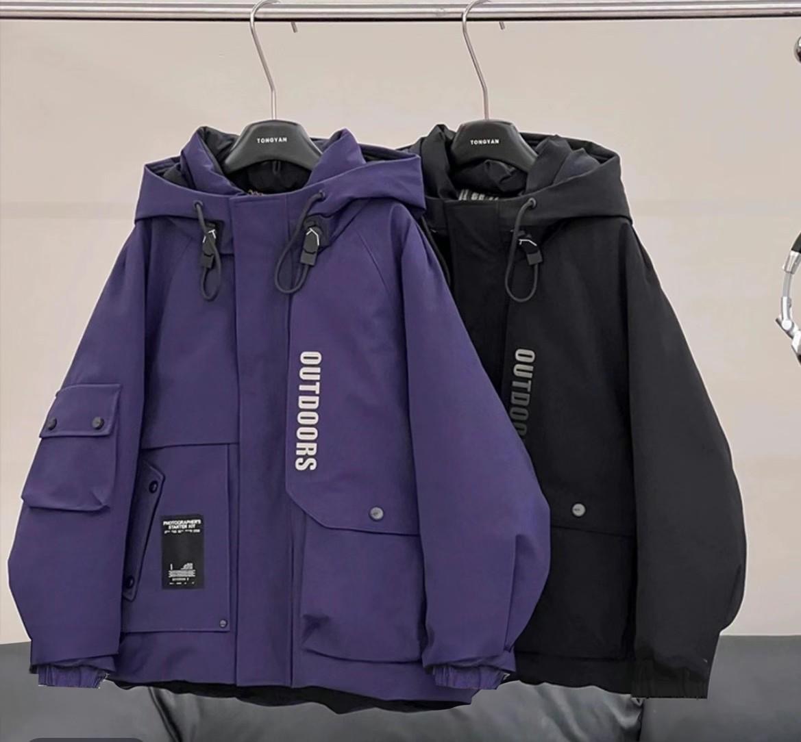 【加绒加厚】男童冬装棉服加棉派克服2025新品男孩儿童冬季保暖外套