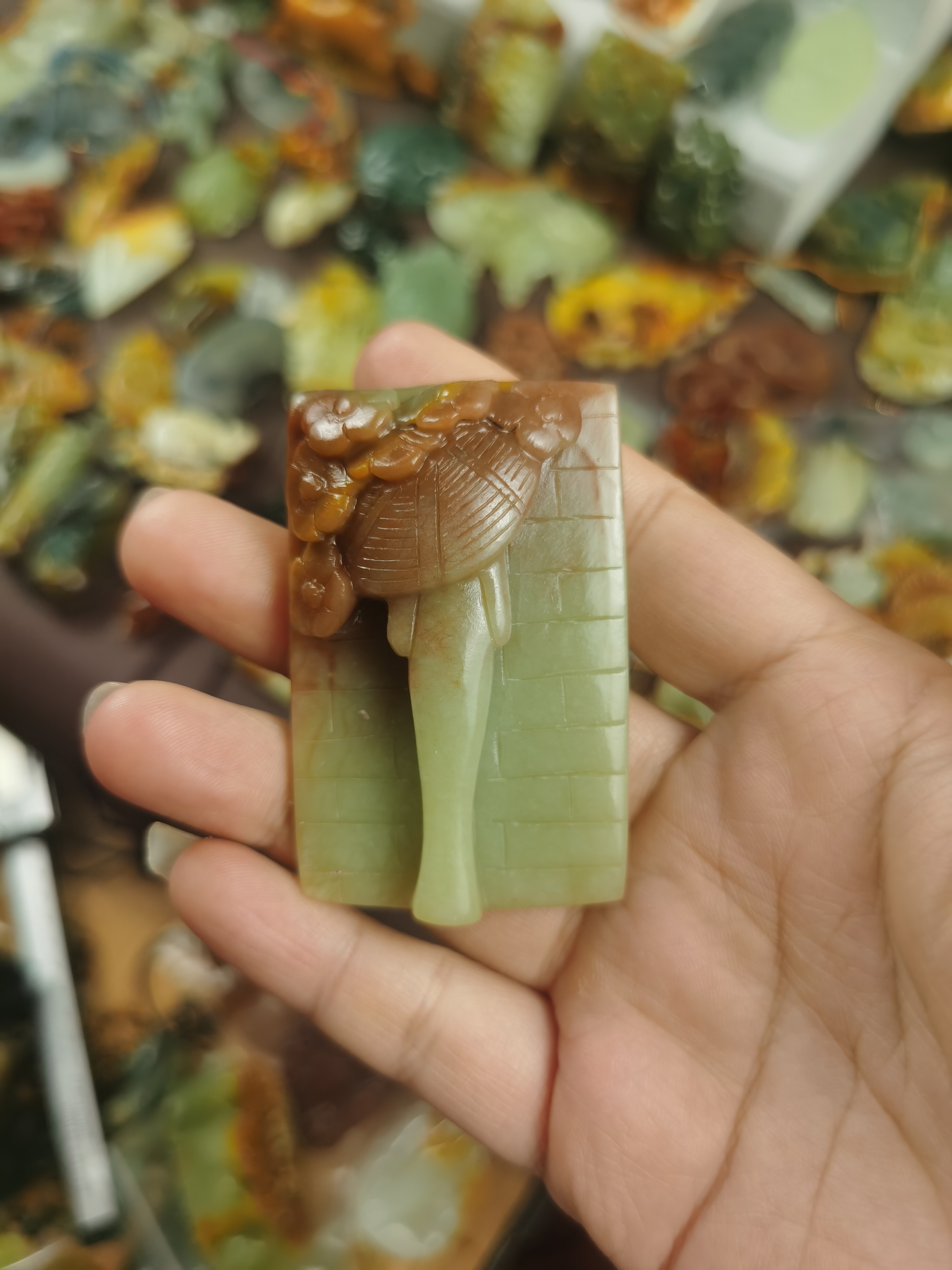 岫玉 花玉 玉贵人