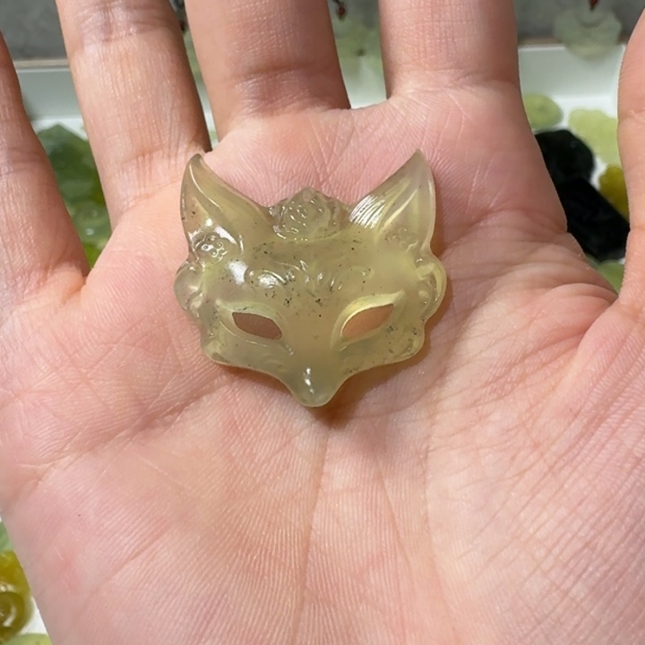 蛇纹石玉未镶嵌吊坠(不含链)