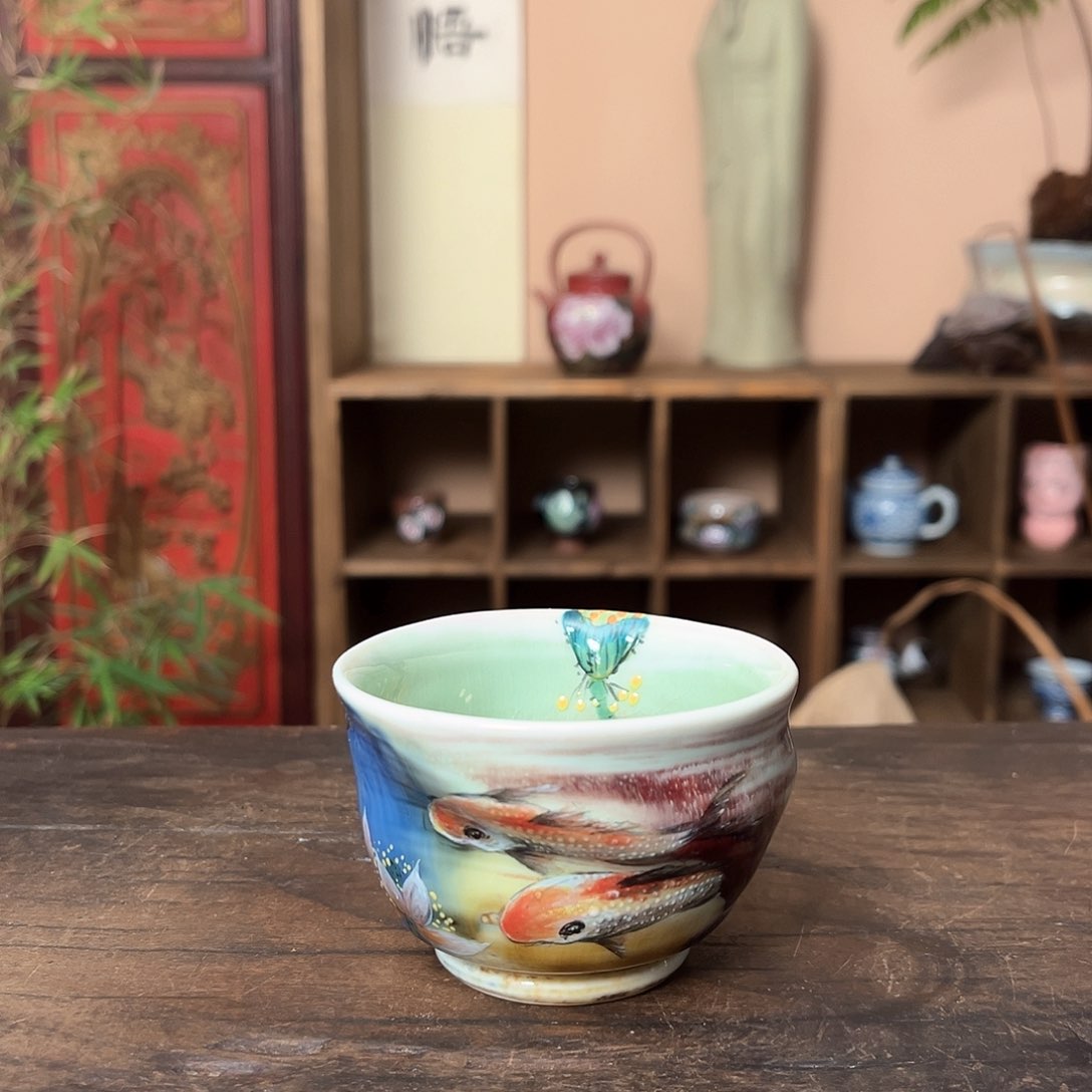 杯景德镇柴烧手工制作工艺