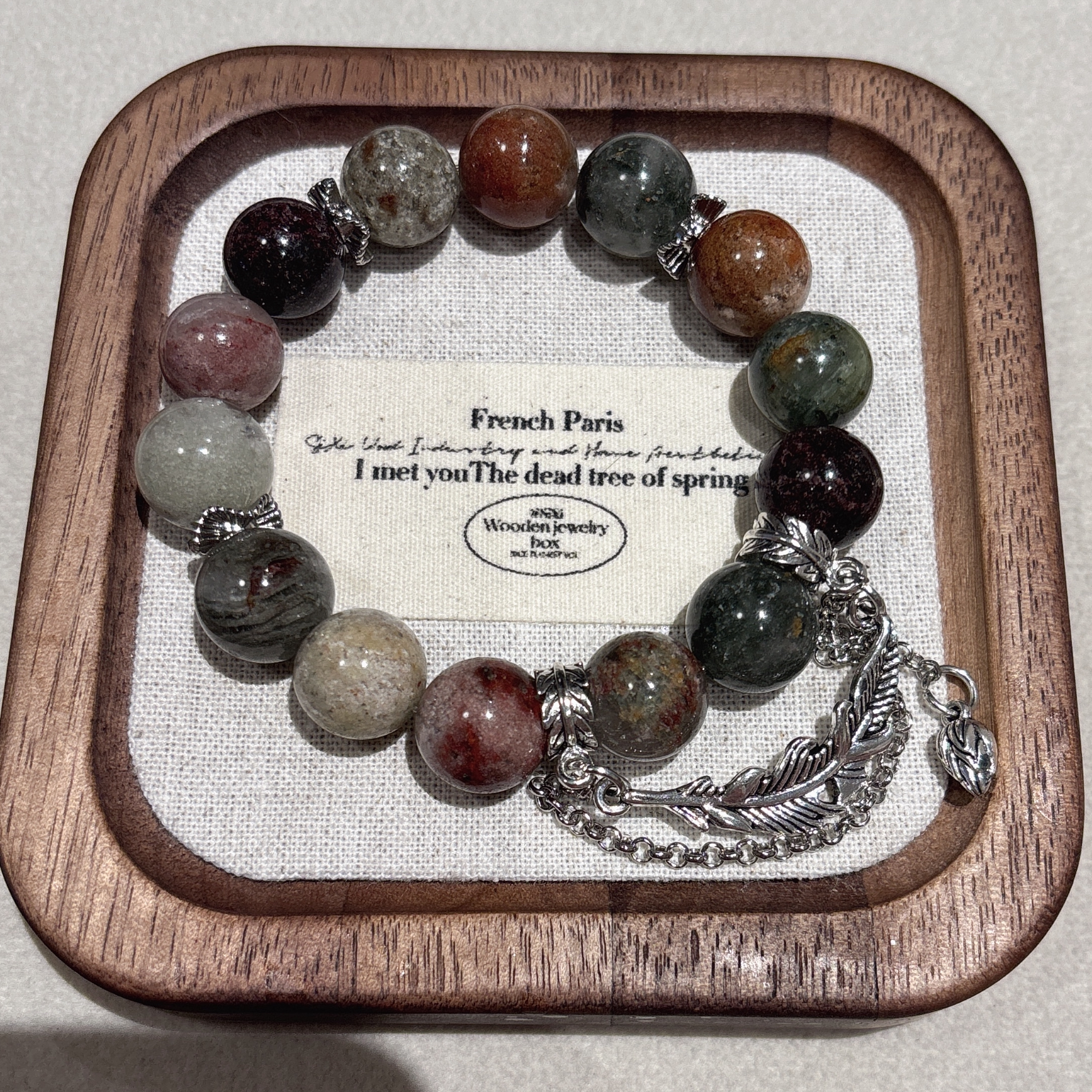 【卡14四季春幽灵】复古吊坠款手串A017S029