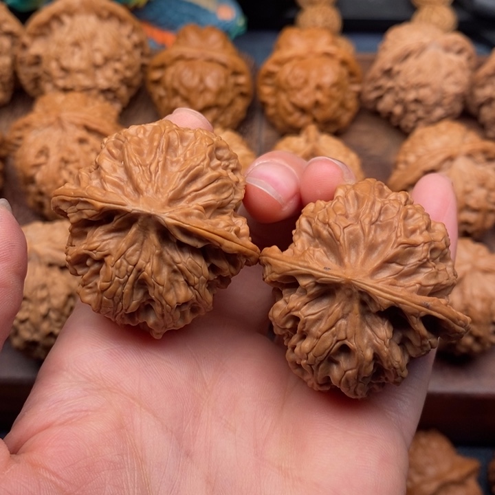 文玩核桃把件41精品苹果园