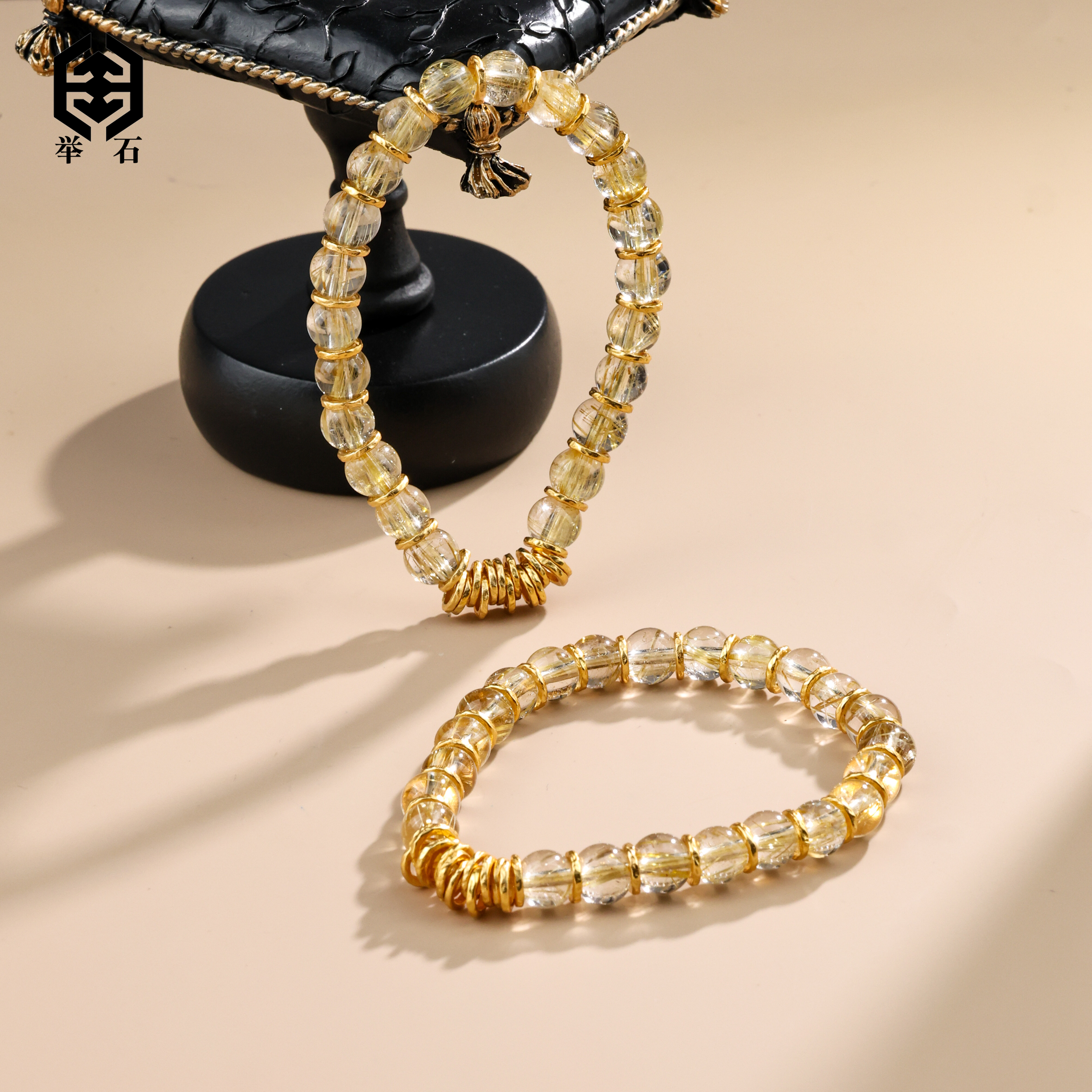 【举石精选】X07-6632-932水晶手串（一件/多样性发/约7mm）H
